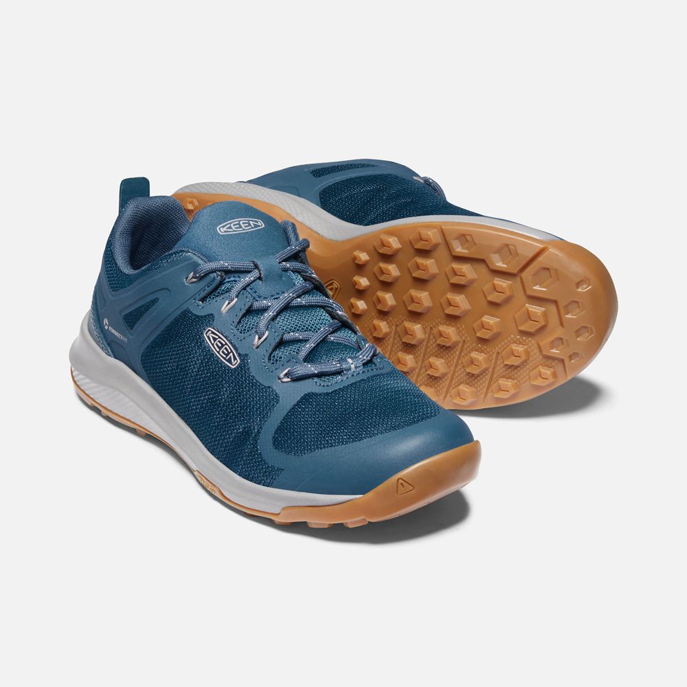 Baskets Keen Femme Bleu | Explore Vent | ZXTCJ-4390